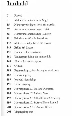 innhald